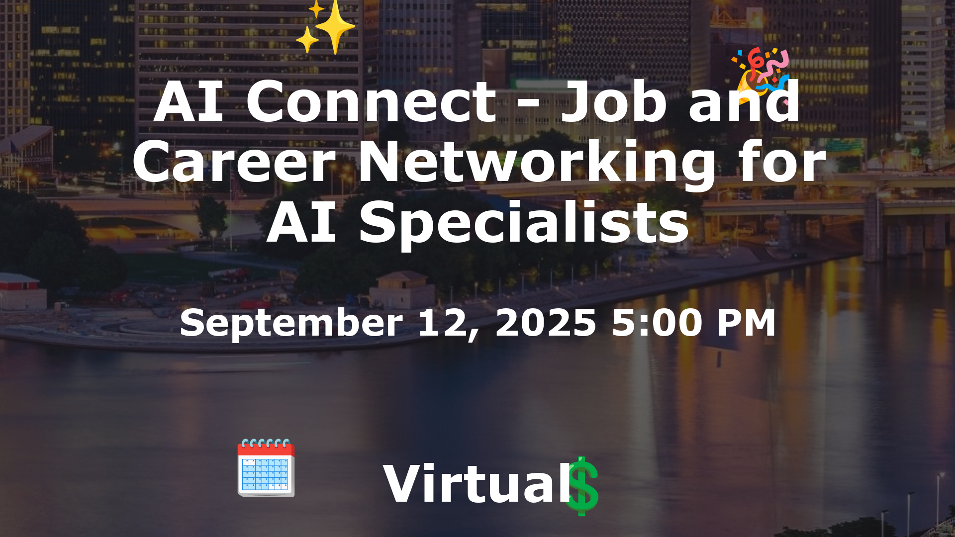 AI Connect - Job and Career Networking for AI Specialists event image